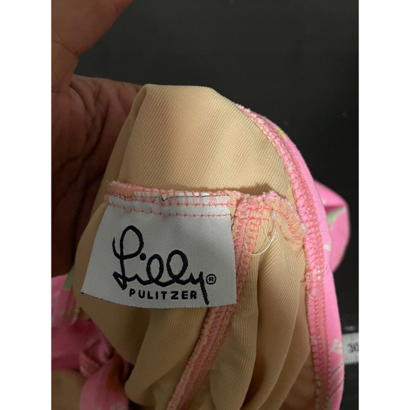 Pink Flamingo Print Women's Swimsuit - Picture 3 of 6